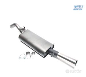 SILENZIATORE DI SCARICO PER VOLKSWAGEN VW GOLF II 