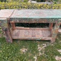 Coppia di banchi da falegname