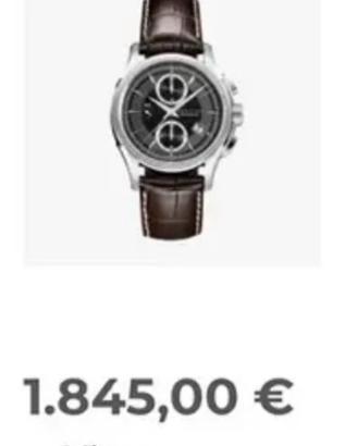 HAMILTON JAZZMASTER AUTO CHRONO 42mm H32616133 