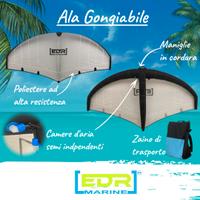Wing foil-Vela gonfiabile con zaino di trasporto