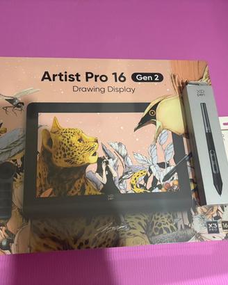 Xppen Artist Pro 16 (Gen 2) + penna x3 pro