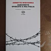 Libro Auschwitz spiegato a mia figlia di Wieviorka