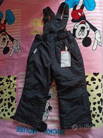 Pantaloni da neve sci bambino bambina