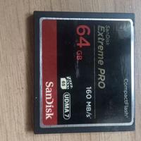 Compact flash 64GB SanDisk 