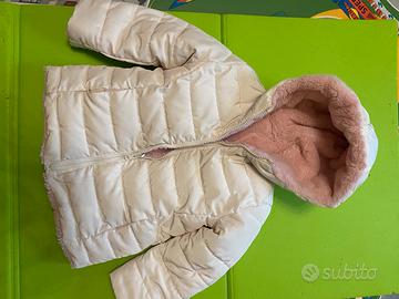 Pelliccia double face bimba 3/4 anni