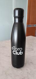 Borraccia termica eToro Club, nuova 
