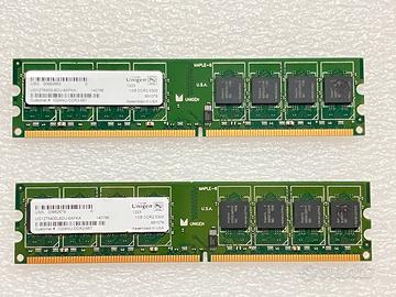 RAM UG12T6400L8DU-6AP Unigen 1GB PC2-5300 DDR2