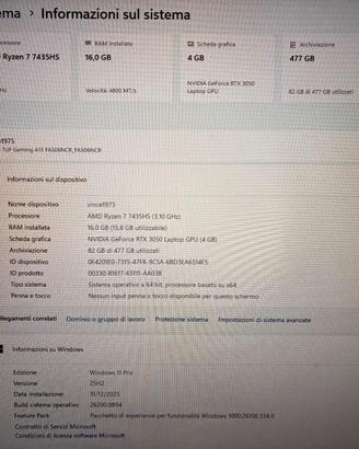 pc gaming - asus tuf a15 - fa506ncr - amd ryzen 7