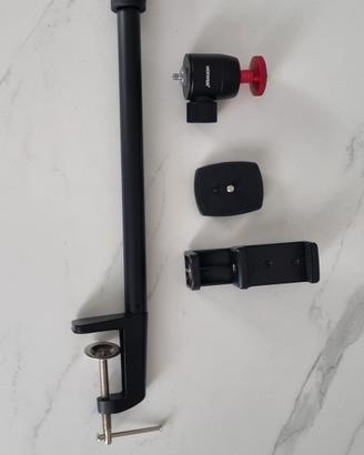 Supporto da tavolo + Testa fotografica a 360°
