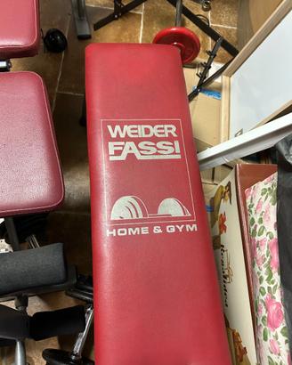 Panca Weider fassi
