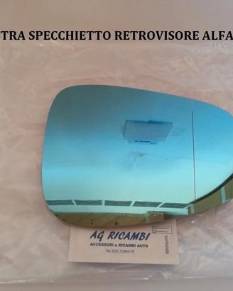 Piastra vetro specchietto termico Alfa Romeo 159