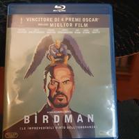 Blu-Ray dvd "Birdman" nuovo con contenuti