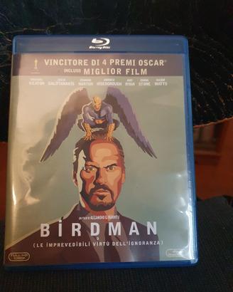 Blu-Ray dvd "Birdman" nuovo con contenuti