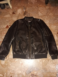 ZARA giacca ecopelle tg.50-52