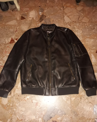 ZARA giacca ecopelle tg.50-52