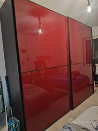 armadio vetro ante scorrevoli