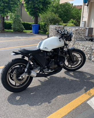 Suzuki gs110x cafe race