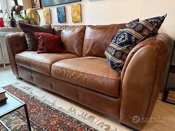 Divano in cuio