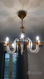 Lampadario La Murrina Serenata Ambra