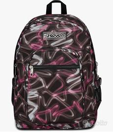 Zaino Seven - Fantasia Fucsia/Grigio (34L)