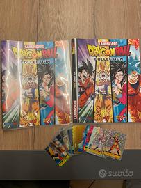 Contenitore album dragonball + figurine