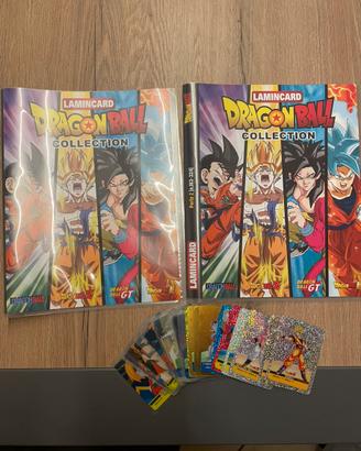 Contenitore album dragonball + figurine