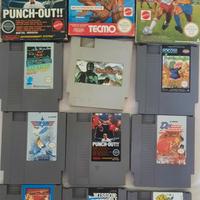 GIOCHI NINTENDO NES PAL A B E USA PUNCH OUT E ALTR