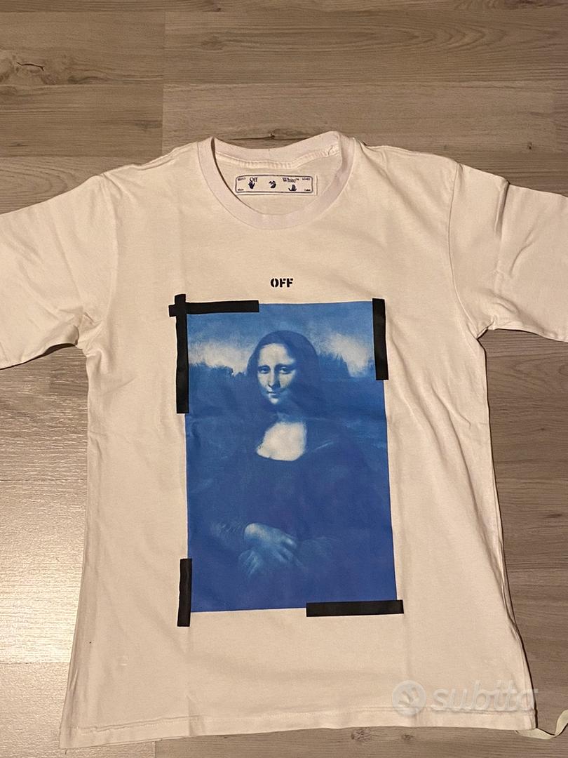 Maglia off cheap white mona lisa