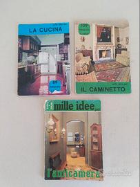 Tre riviste anni 70 arredamento Mille Idee