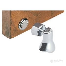 Fermaporte magnetico ottone cromato