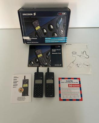 2 Cellulari Ericsson S868 TIM - Box originale