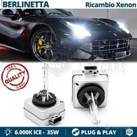 Lampadine XENON PER FERRARI F12 RICAMBIO 6000K 35W