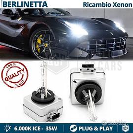 Lampadine XENON PER FERRARI F12 RICAMBIO 6000K 35W
