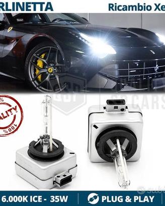 Lampadine XENON PER FERRARI F12 RICAMBIO 6000K 35W