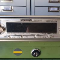 Radio Panasonic vintage, CD changer, mangianastri