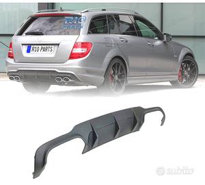 DIFFUSORE PER MERCEDES CLASSE C W204 12-15 LOOK C6