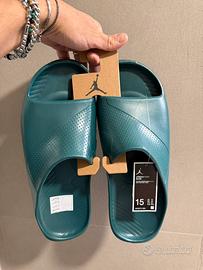 Nike jordan post slide tg 49.5 Uomo Verde Nuova