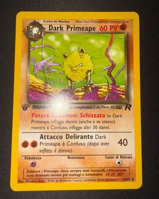 Dark Primeape Prima Edizione Team Rocket 43/82