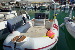 Gommone con mercury pro 2025 con 3 ore