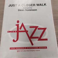 Partitura "Just a closer walk"