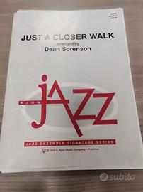 Partitura "Just a closer walk"