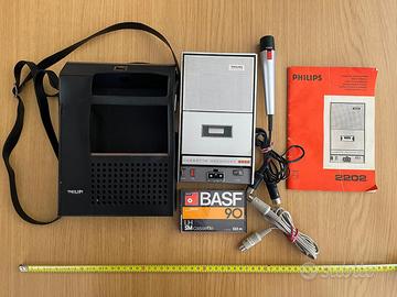 Registratore lettore musicassette PHILIPS 2202