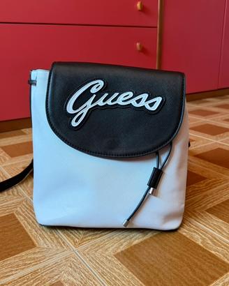 Zaino Guess bianco e nero