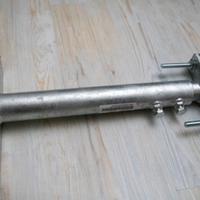 4 x Zanca telescopica pesante tubo tondo 35–60 cm