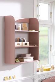 Mensola rosa e cassettone baule design Flexa