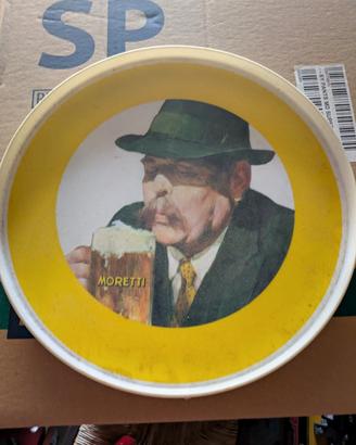 Vassoio vintage Birra Moretti – anni ‘80/’90 