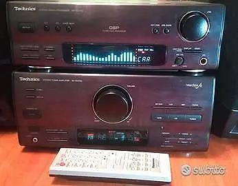 HiFi Technics SC-CH750 sintoampli+eq+ telecomando 