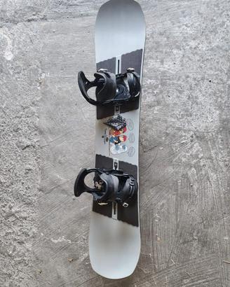 Burton Name Dropper 151 Snowboard Attacchi Mission