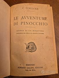 Collodi - Le avventure di Pinocchio - Salani 1934