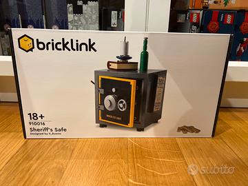 Lego bricklink 910016 sheriff’s Safe MAI APERTO